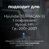 Hyundai TERRACAN (I). Кузова: HP 2001-2007 - на 4 двери