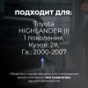 Toyota HIGHLANDER (I). Кузова: 2# 2000-2007 - на 4 двери